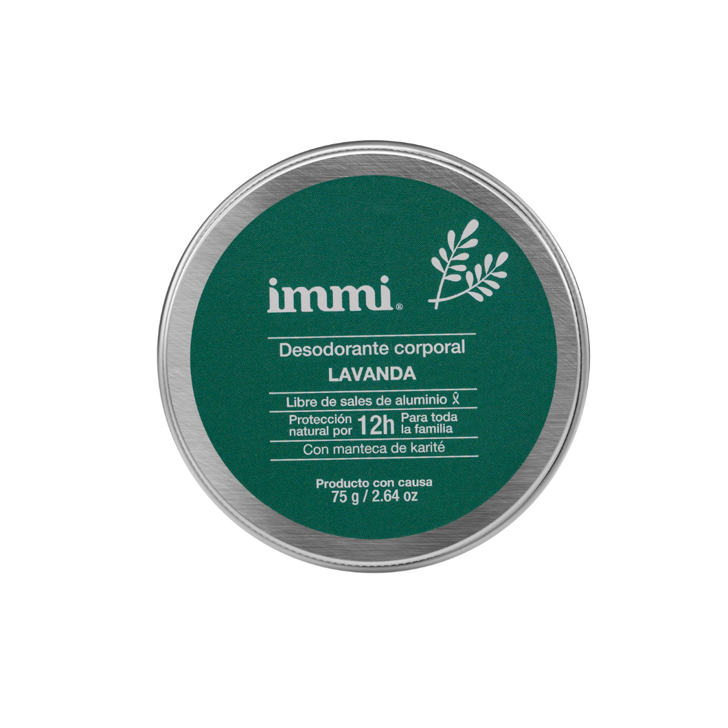 Desodorante Natural IMMI en tarro 75 gr