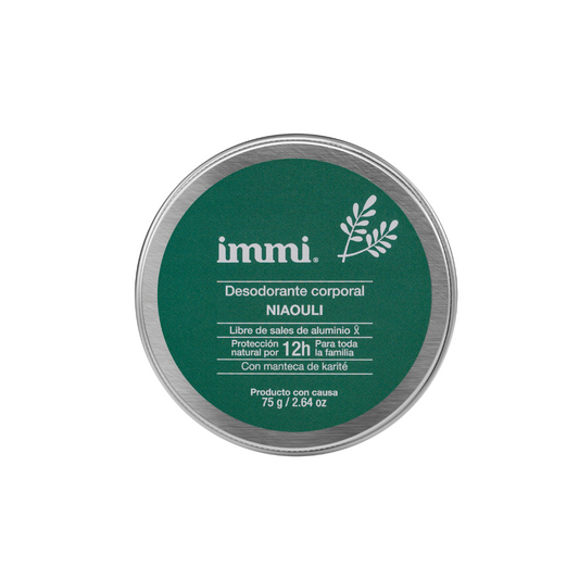 Desodorante Natural IMMI en tarro 75 gr