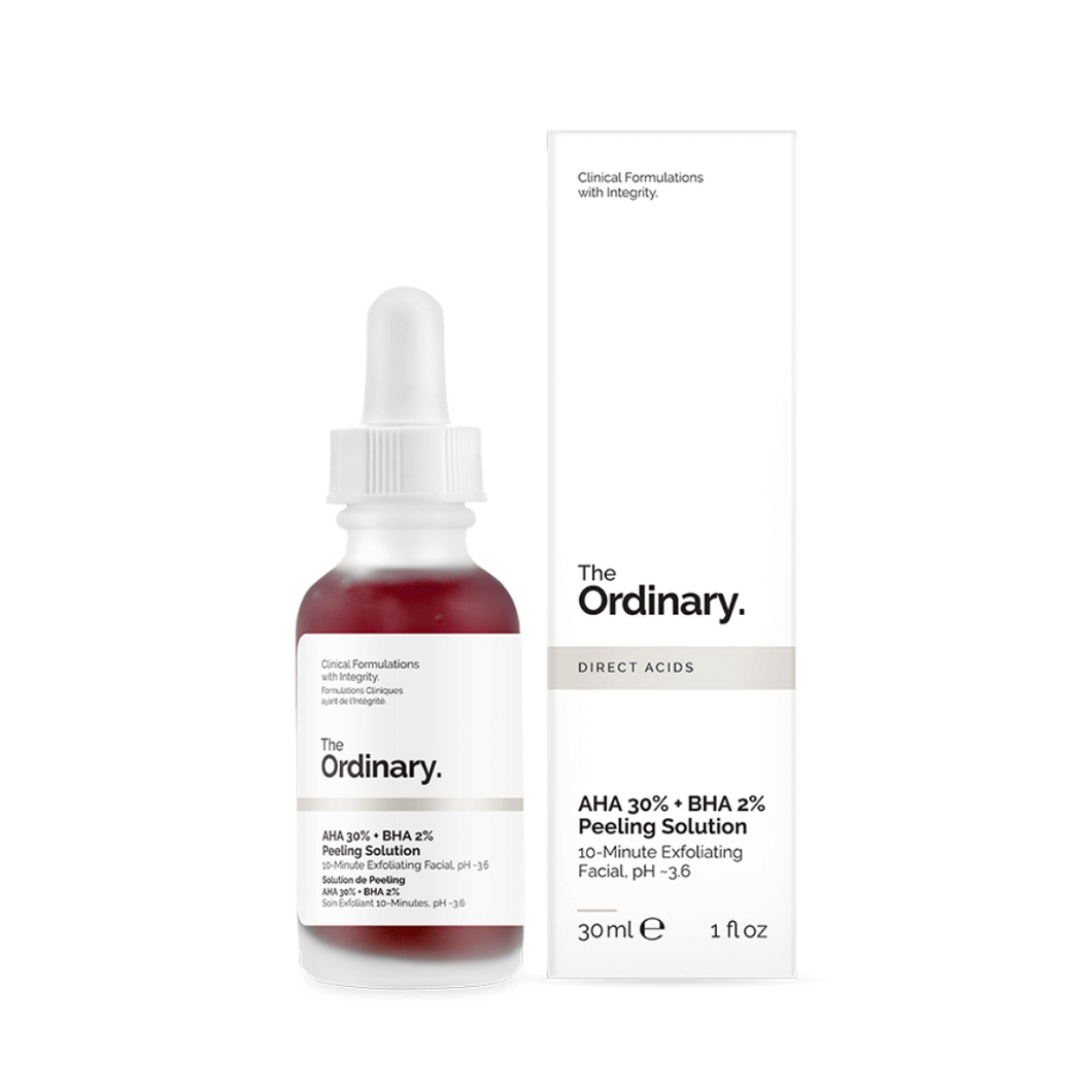 AHA BHA Peeling Solution The Ordinary